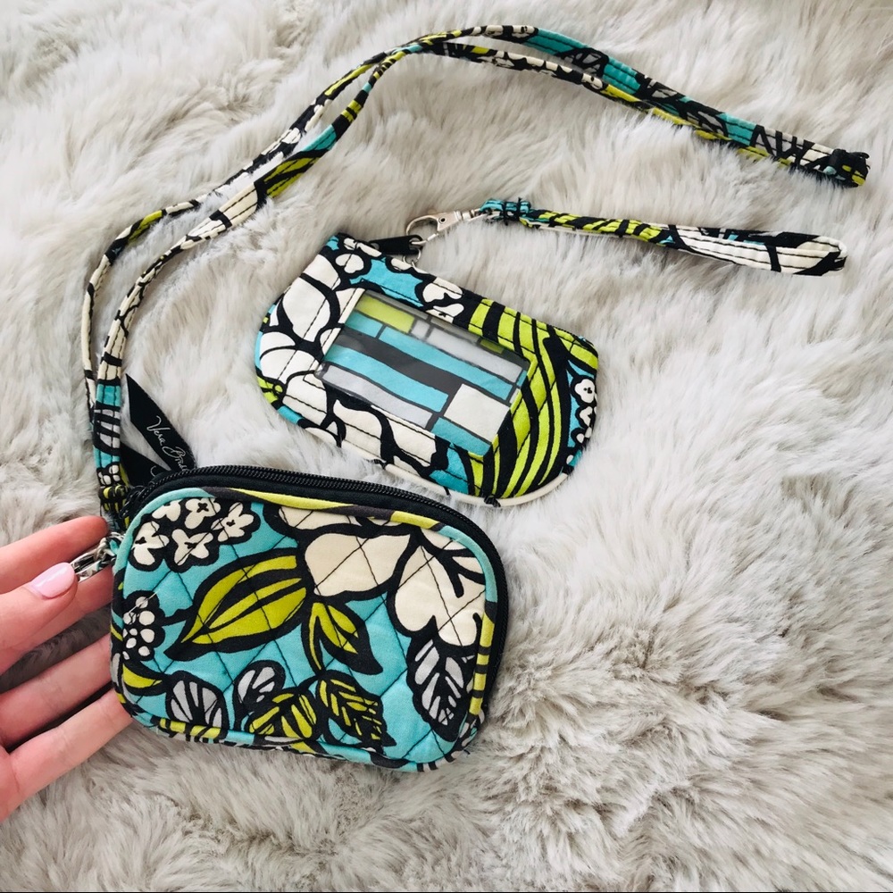 Vera Bradley lanyard set